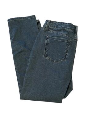 Charter Club Women's Straight Leg Dark Blue Denim Jeans